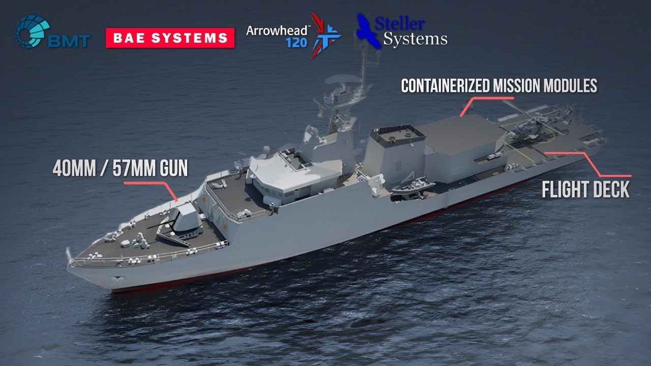 Корабли, которые заменят корабли класса «Ривер» первой партии ВМС Великобритании! AH-120, третья ...
