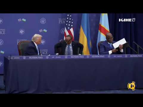Watch Live Historic Rwanda DRC Peace Deal Signing II 04 12 2025 Watch Live Historic Rwanda DRC Peace Deal Signing II 04 12 2025