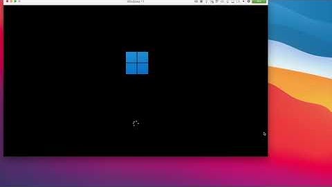 Windows 11 Arm on Apple M1 (DEMO)
