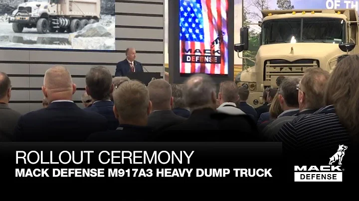 Mack Defense Presents U.S. Army First M917A3's Hea...