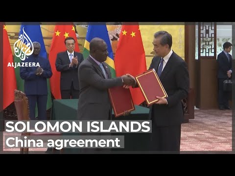 Global concerns over Solomon Islands-China security deal