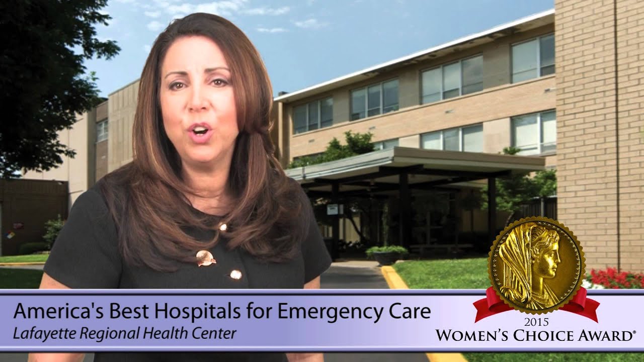 Lafayette Regional Health Center 2015 Women's Choice Award