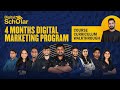 4 months digital marketing course curriculum explained  digital scholar