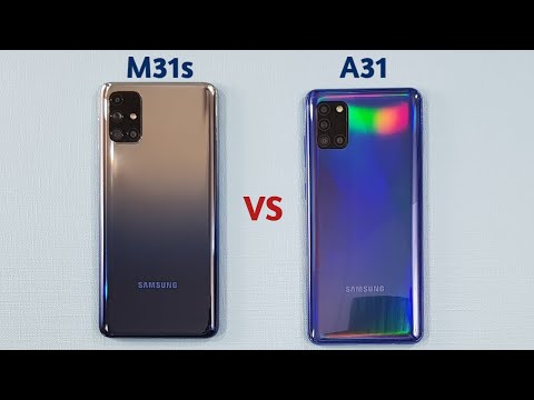 Samsung M31s vs Samsung A31 Speed Test   Camera Comparison