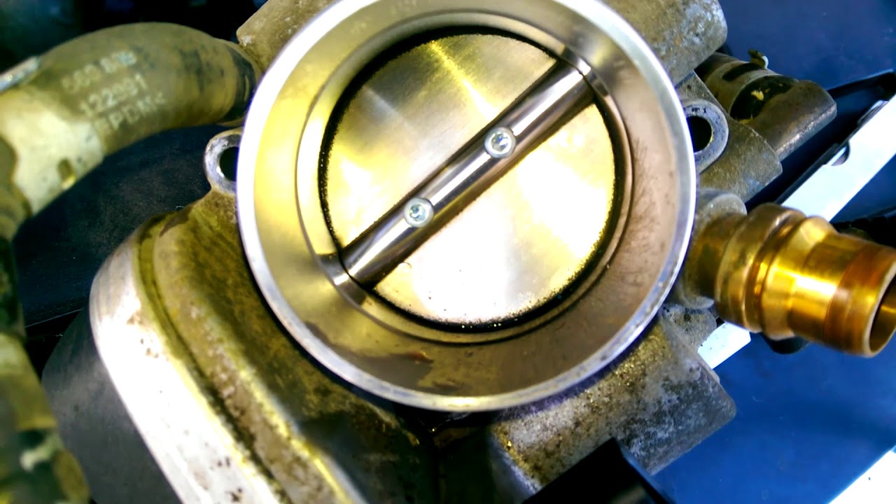 Демонтаж дроссельного узла [Cruze 1.8L] - YouTube