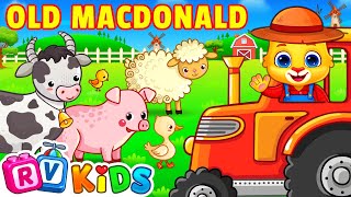 Old Macdonald Had A Farm Song | RV AppStudios Nursery Rhymes & Songs For Children
