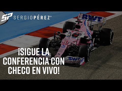 Ve la conferencia de Checo Prez En VIVO!