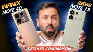 Infinix Note 40 VS Redmi Note 13 | Full Comparision | Best Phone Under 55000 | Which Should we Buy ?