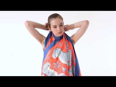 Vidéo: 14 façons de coiffer une robe en soie