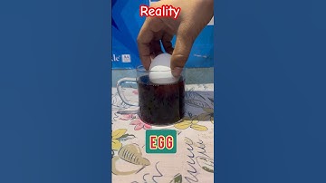 Egg soaked in coke Experiment #viral #science #shorts #egg