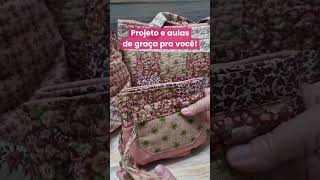 Organizador de bolsas em Patchwork - passo a passo para iniciantes no meu canal - #patchwork