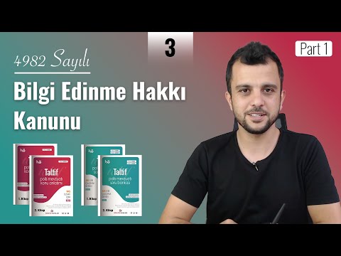 3 | Taltif PAEM 8 Polis Mevzuatı Video Eğitimi | Bilgi Edinme Hakkı Kanunu - PART 1 | 2024