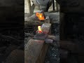 Blacksmith work shorts video #woodworking #blacksmithwork