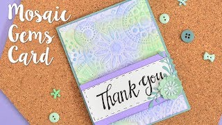 How to Create an  Embossed Thank You Card - Sizzix Lifestyle