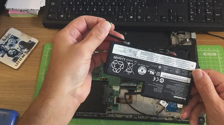 How To REPLACE Lenovo T440 Laptop BATTERY