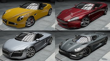 Shift 2: Unleashed - Hidden Cars