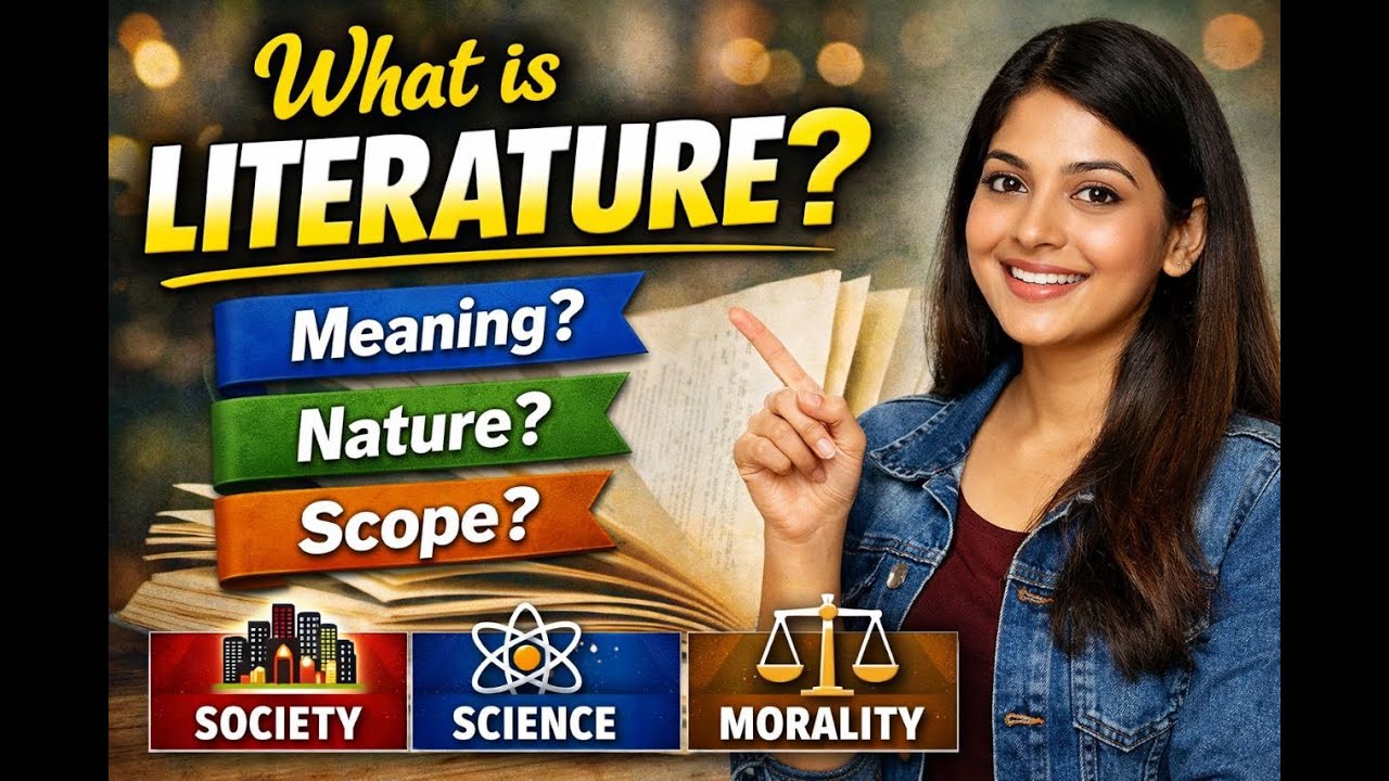 What is Literature? | Meaning, Nature & Scope Explained