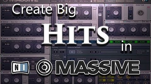 How to Create Hits/Impacts in Native Instruments: Massive