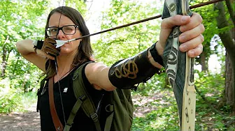 NEW: American Longbow "White Feather Olor" (Bow Review!)