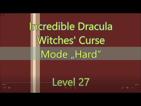 Incredible Dracula: Witches' Curse Level 27