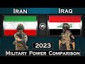 Iran vs iraq military power comparison 2023  global power