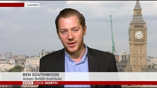 Ben Southwood defends zero-hours contracts on BBC Look North