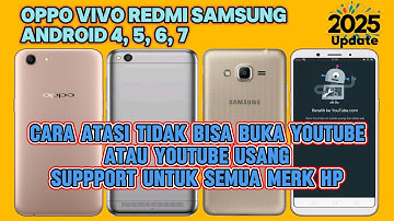 Cara atasi Youtube Usang beralih ke youtube com support untuk semua Merk Hp Oppo Redmi Vivo Samsung
