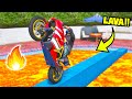 Don't fall in the pool of HOT LAVA!! (GTA 5 Mods)