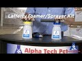 Lafferty 2550 foamer sprayer kit  it increases chemical contact time and effectiveness