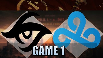 Team Secret VS C9 #1 DAC 2017 7.14