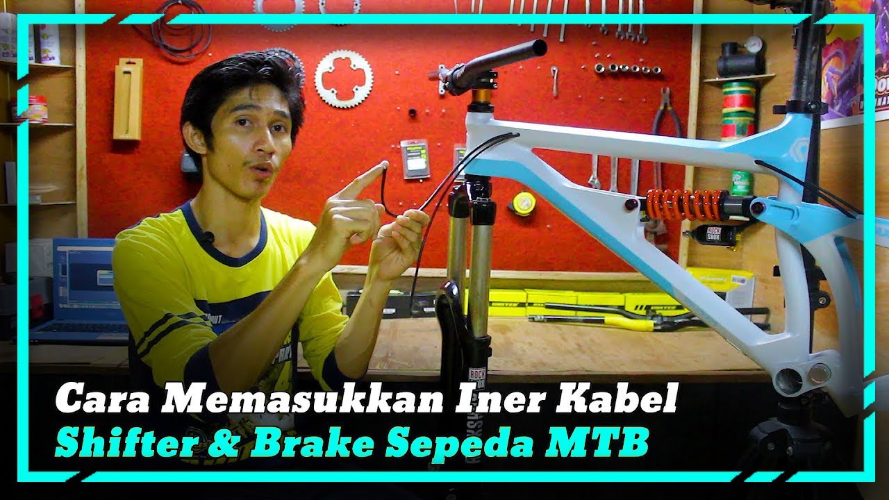 Tutorial Memasukan Kabel Rem Dan Shifter Di Frame Sepeda