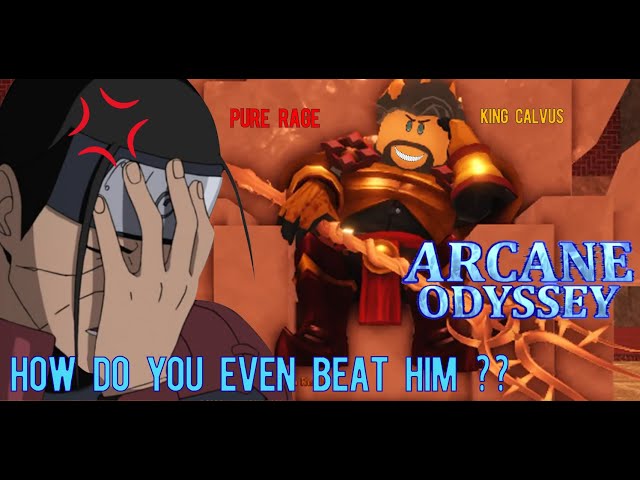 How To Beat King Calvus In Roblox Arcane Odyssey (Boss Fight) in