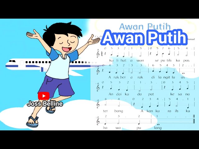 Lagu AWAN PUTIH +Lirik Karya Ciptaan AT Mahmud || vocal by Ceo Jati Atmodjo class=