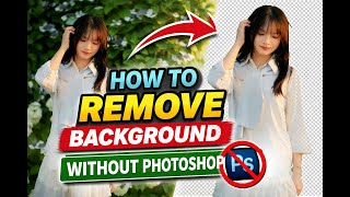 How to Remove Background Without Photoshop | Free AI Tool (5 Seconds)