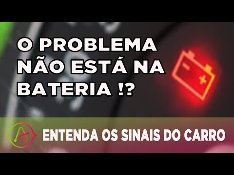 Luz da bateria acesa? O problema NÃO está nela! Entenda