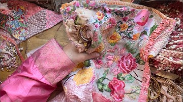 Slow Stitched Vintage Textile Cover | Part 3