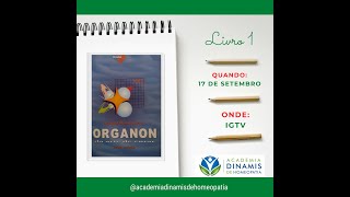 Confraria da Leitura - Livro 1, Organon, a arte de curar. Samuel Hahnemann