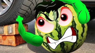 Experiment Car vs Excavator, Dump Truck, Bulldozer | Crushing Crunchy & Soft Things by Car | screenshot 4