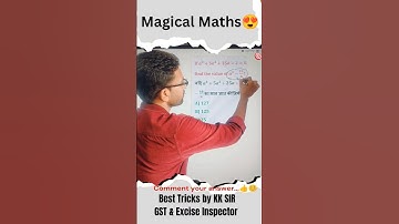 ALGEBRA Tricks | KK Sir:Excise Inspector | Competitive Exams | SSC CGL | CHSL| RRB @Focus40Academy