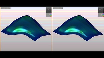 Front fender simulation: Varying lubrication amounts