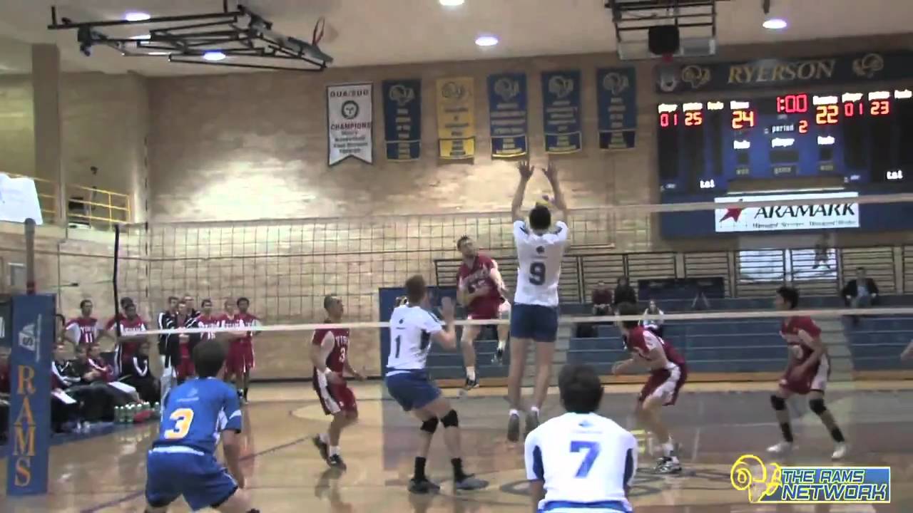 Men's Volleyball vs York Oct. 27th 2009 YouTube