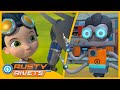 Rusty builds a robot   rusty rivets  cartoons for kids