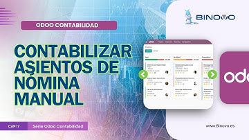 ODOO Contabilidad | Tutorial 17 📌 Contabilizar asientos de nómina de forma manual
