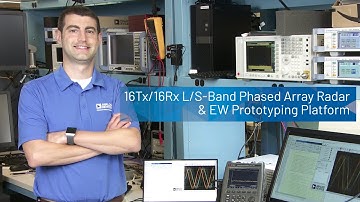16Tx/16Rx L/S-Band Phased Array Radar & EW Prototyping Platform by Analog Devices