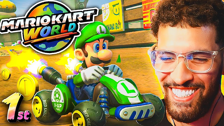 I FINALLY PLAYED MARIO KART WORLD...