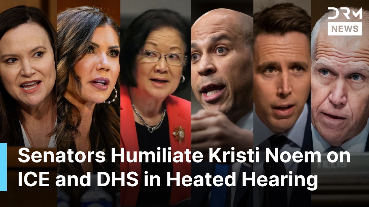 HEATED HEARING: Senators Viciously Clash with Kristi Noem Over ICE and DHS, Demand Resign | AC1N