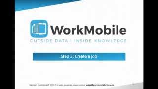 Getting started step 3 creating jobs