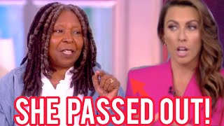 The View Whoopi THROWS Tantrum Over Trump Attending NYPD Officer Jonathan's Funeral, Then Says This.