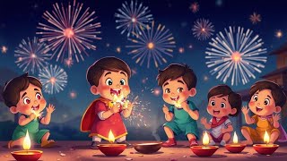 आओ, आओ हम दिवाली मनाएँ - Magical Diwali Song | Hindi Rhymes for Children |  #hindirhymes