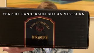 Year of Sanderson Unboxing Box #5 Mistborn